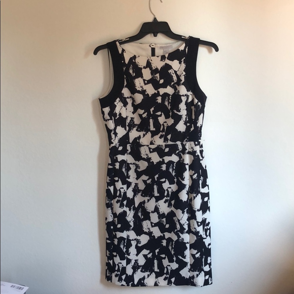 H&M Black and White Dress